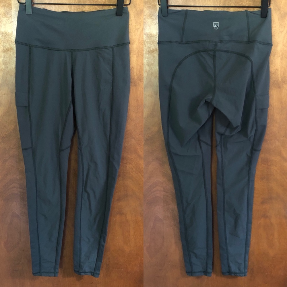 Kuhl Women's Transcendr Leggings High Rise Active Rugged Hiking Yoga UPF 50 Boho